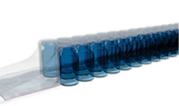 Image: Cross section view of triple-packed Pyrofree vials vials (Photo courtesy of ATMI, Inc.).